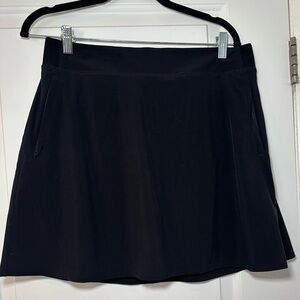 Athleta Black Skort